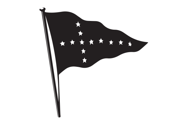 SCYC Burgee with Pole